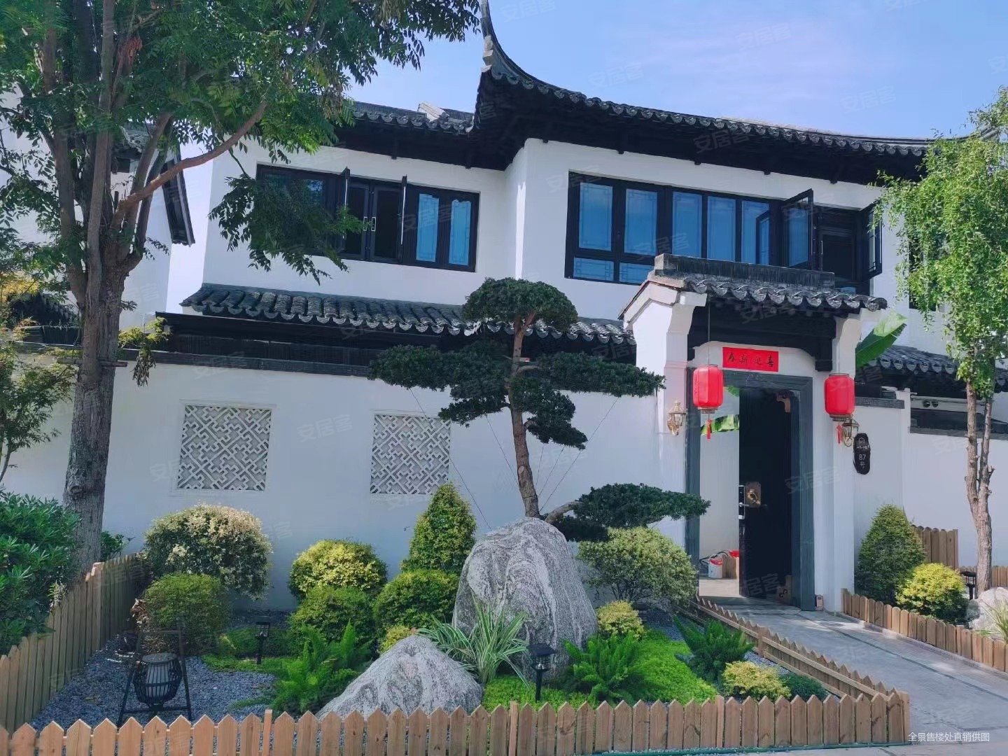 家是园林徽派建筑送200平院子江南印象合院别墅