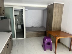 兴化兴化市区市场路万达附近 观澜湾 一室一厅一卫 精装修 好停车出租房源真实图片