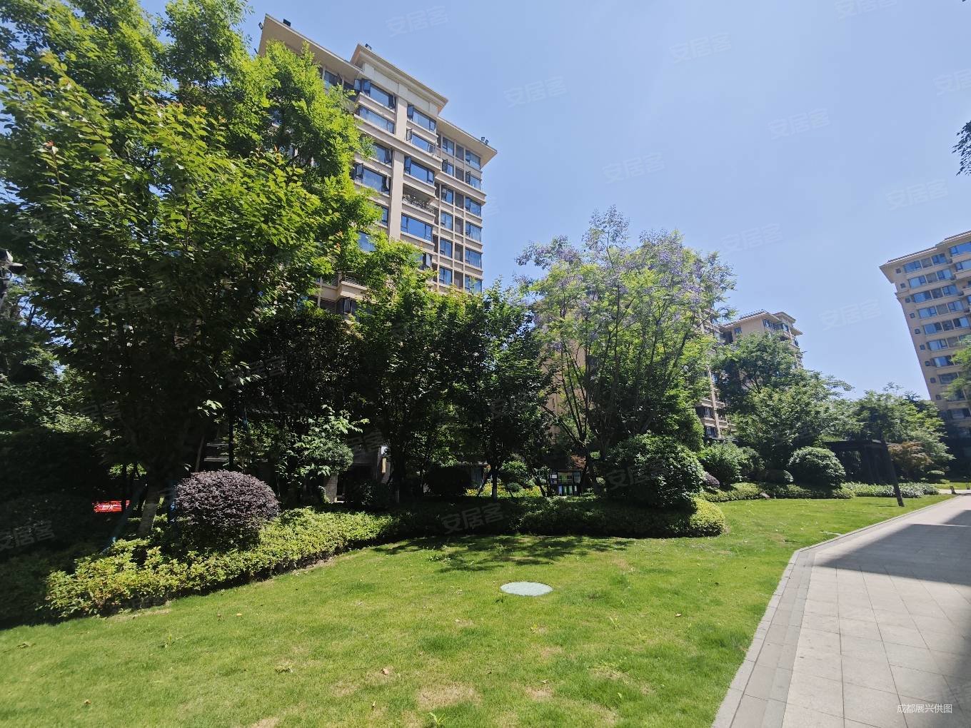 3号线旁 近万达 现代风精装套四双卫 楼层视野 巴适,碧桂园悦府二手房