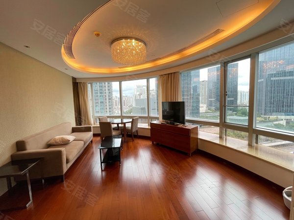 广州天河天河北万菱君临国际公寓万菱汇公寓 180度弧形景观 酒店的