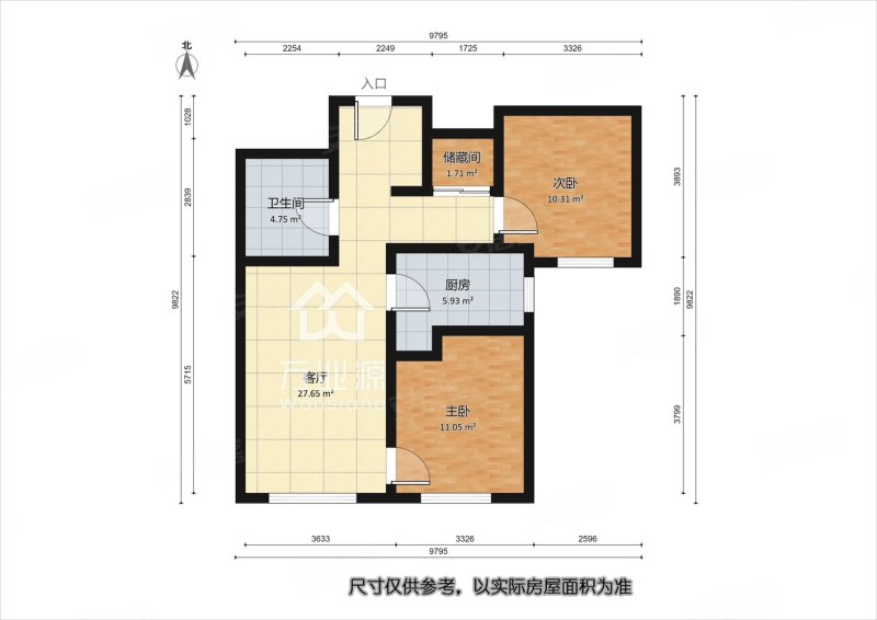 万科观澜 满五   塘沽实验 精装修 南北通透