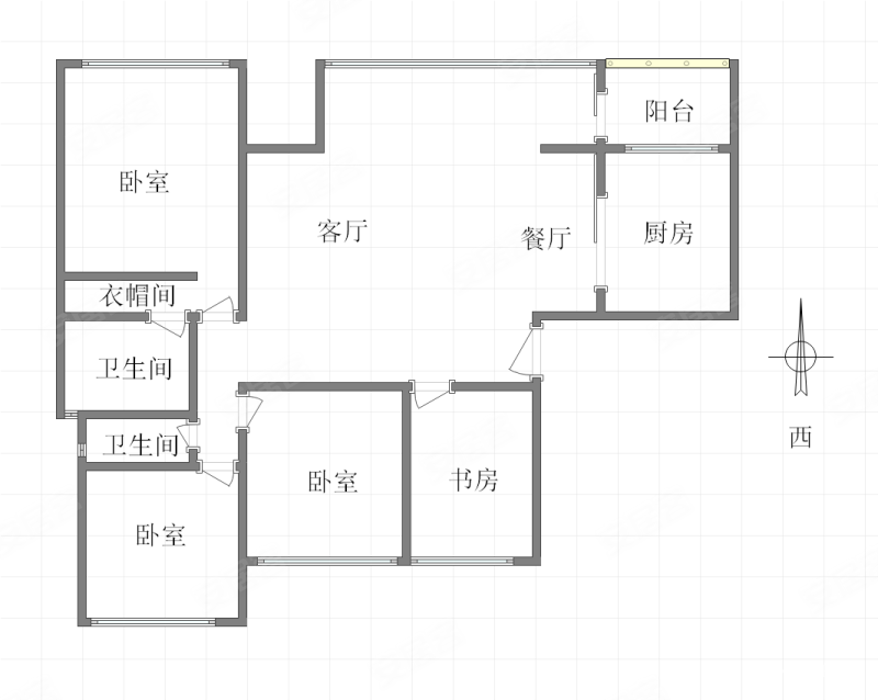 中建御湖壹号御园4室2厅2卫141㎡南112万