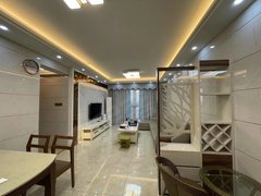 惠州惠城江北中心区全新豪装品牌家私家电，宽敞安静舒适到家温馨的感觉。出租房源真实图片