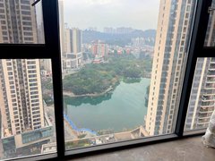 重庆大渡口区府业主全新装修，出租，正规两房带衣帽间正看湖出租房源真实图片