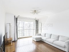 北京海淀万柳万柳光大水墨2居户型方正园区好位置安静不临街可长租出租房源真实图片