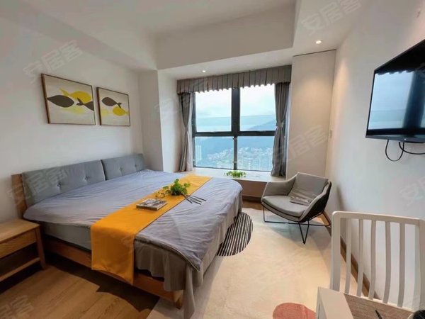 深圳南山蛇口水湾1979(商住楼)水湾1979云端公寓现代风看山景出租房源