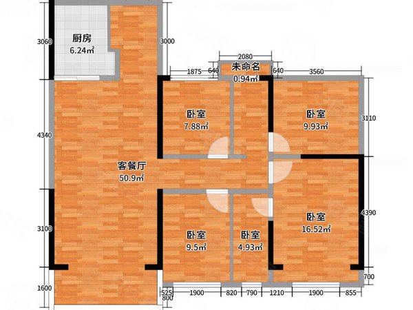 赣州城央一品户型图图片