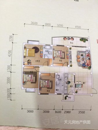 博白碧桂园6室2厅3卫205㎡南北100万