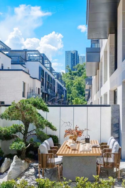 一手叠墅联排,电梯入户送两个私家车位,独立天台,浅水湾山庄(别墅)