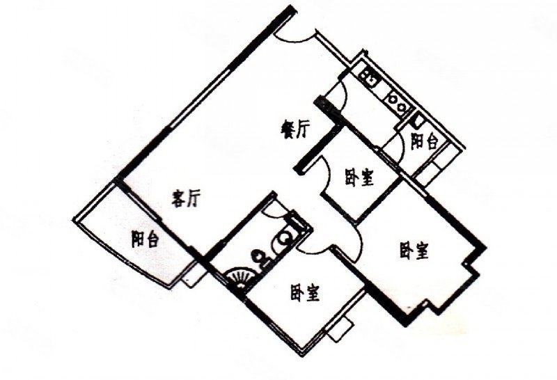 荔港南湾f区东南方向满五