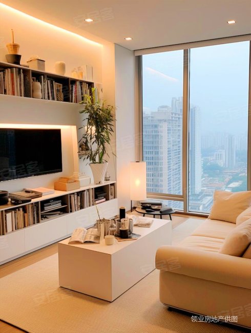 ins网红风装修(六米挑高~视野好)民用三通