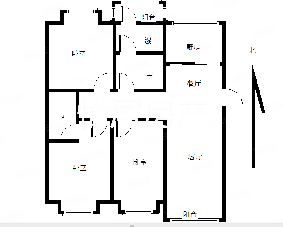 上海花园南北通透142平3室2厅满五居家自住66万