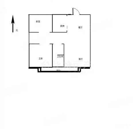 中建锦绣珑湾2室2厅1卫93.81㎡南北72万