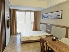 桂林临桂花生唐麓湖国际精装一房一厅，家电家具齐全，房间通风好，房屋干净整洁出租房源真实图片