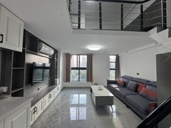 蚌埠蚌山新城区博物馆旁 精装复式公寓 家具家电齐全 随时看房 禹洲栖湖朗廷出租房源真实图片