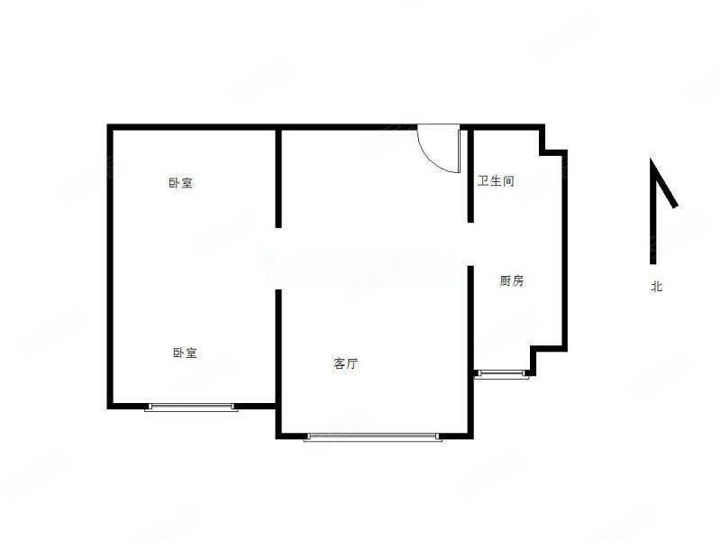 锦绣溪城2室2厅1卫89㎡南56万