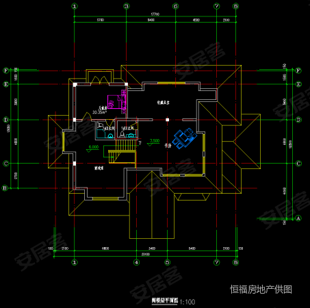 北京玫瑰园8室3厅3卫622㎡南北3000万