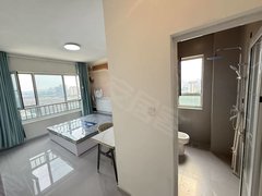 潍坊高新区智谷学校实拍 出门就是歌尔光电园 电梯房带空调 可月付短租有宽带保洁出租房源真实图片