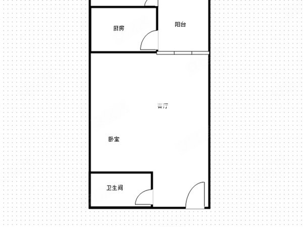 近区医院华星时代广场精装现代风单间配套拎包入住电梯房