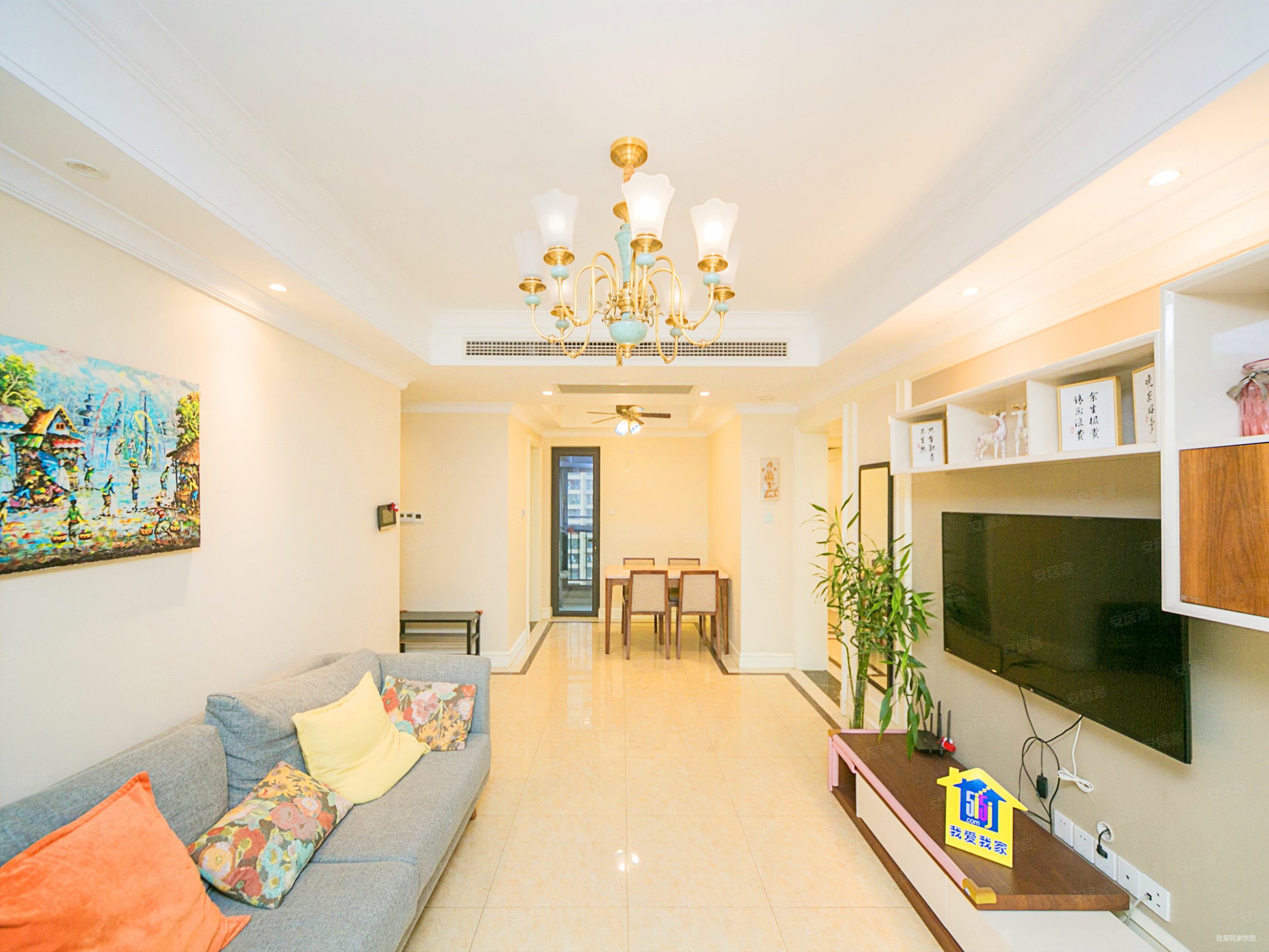 华府天地尊园3室2厅1卫101.05㎡南北235万