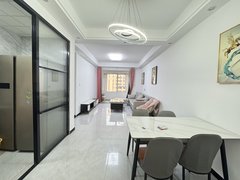 湖州南浔浙北大厦出租水晶晶 水秀悦府 两室两厅一卫套房 独门独户 民水电出租房源真实图片
