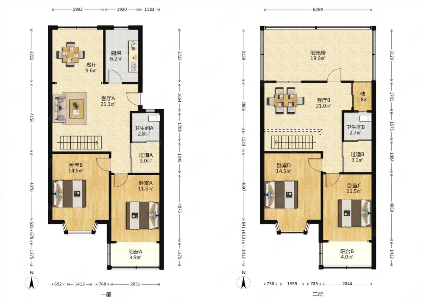 吉祥花园 朝南 商品住宅 精装好房 满五 高楼层采光充足