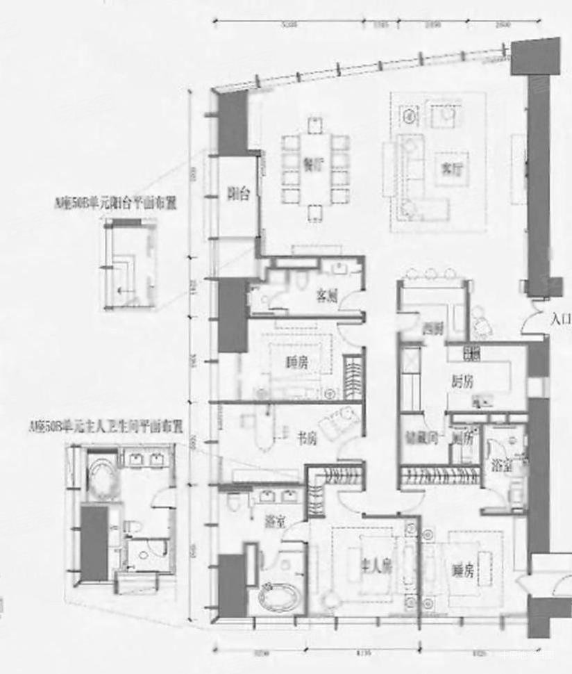 东海国际公寓二手房,9000万,8室2厅,4卫,970平米-深圳安居客