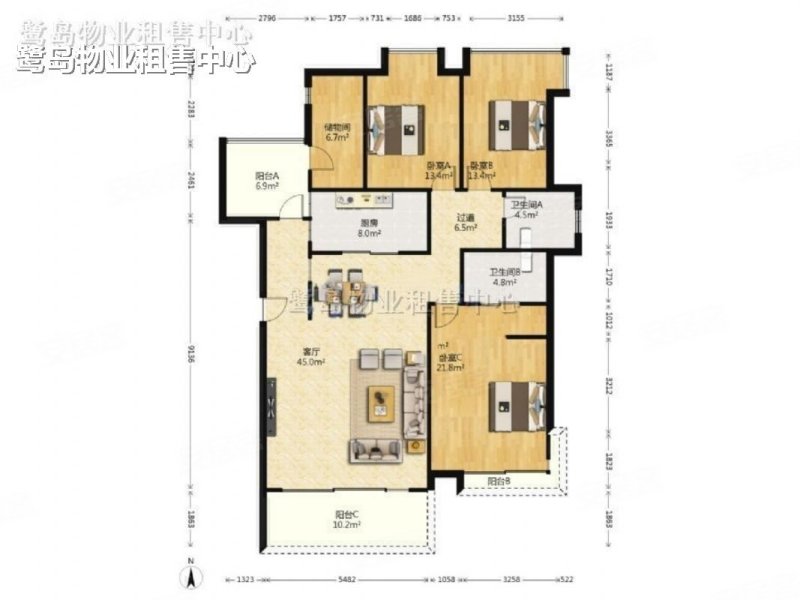 鹭岛国际社区(一二期) 交通便捷 南北通透 临地铁 购物方便