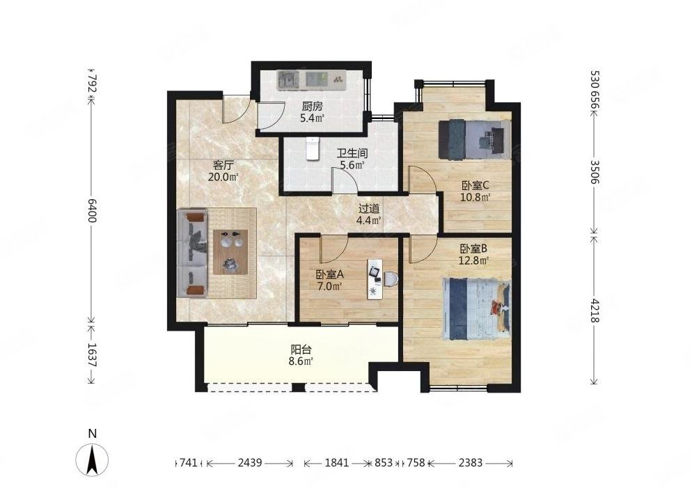 南京房产网>南京二手房>秦淮二手房>大校场二手房>复地宴南都>