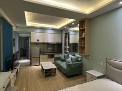 银川金凤正源北街大阅城 精装修一室公寓 配置齐全 拎包入住 随时看房拎包住出租房源真实图片