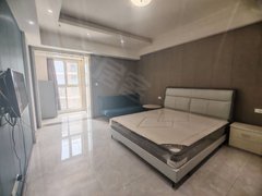 驻马店驿城大商新玛特鹏宇天下城,精装公寓一室,朝南户,家具家电齐全拎包入住,干净出租房源真实图片