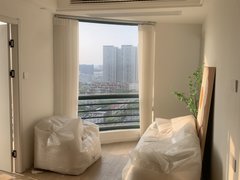 杭州临平临平北180度的环绕敞亮边套，一室户型，家电家具都是新的出租房源真实图片