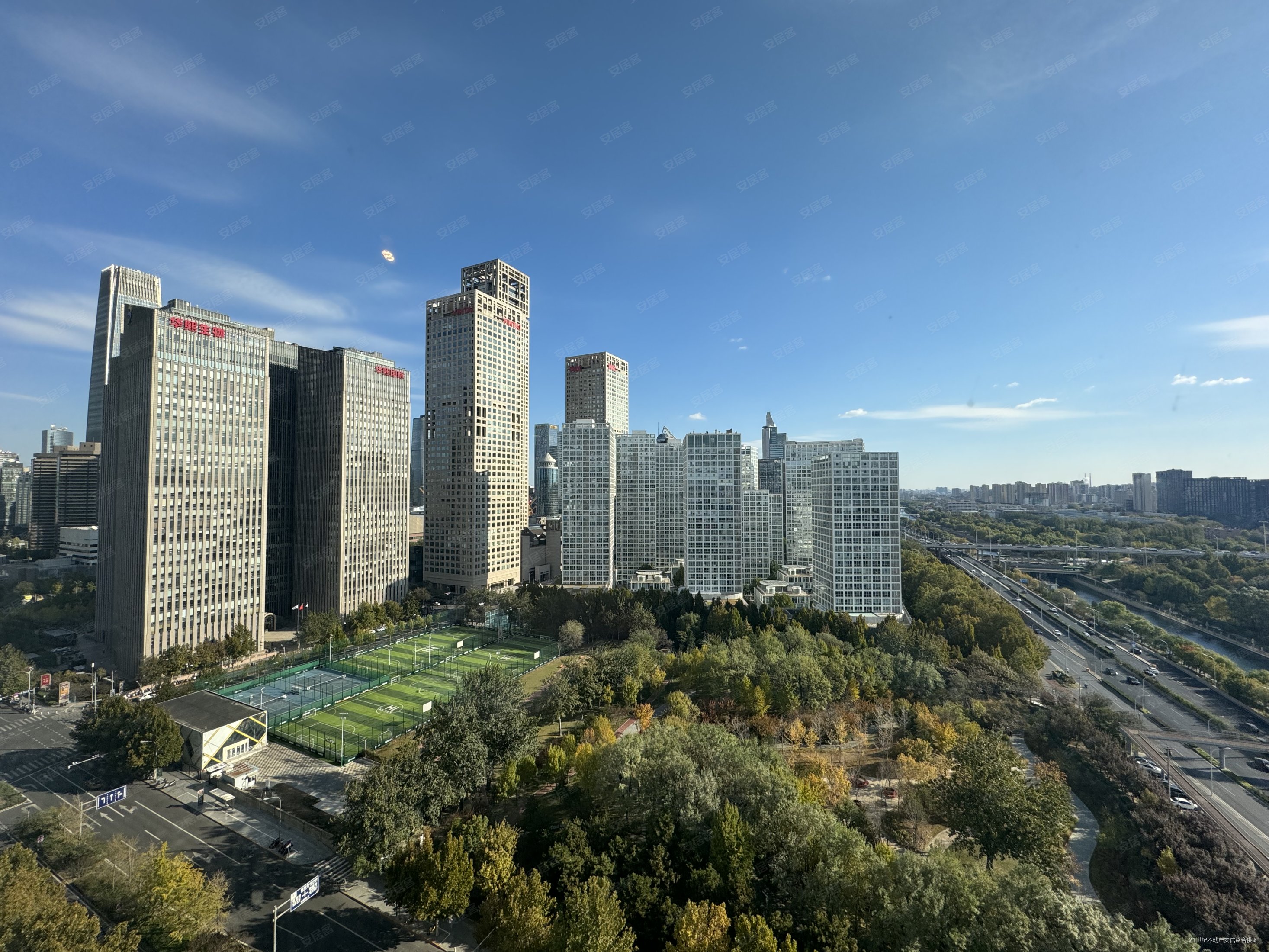 cbd国贸建外soho大平层,视野采光开阔