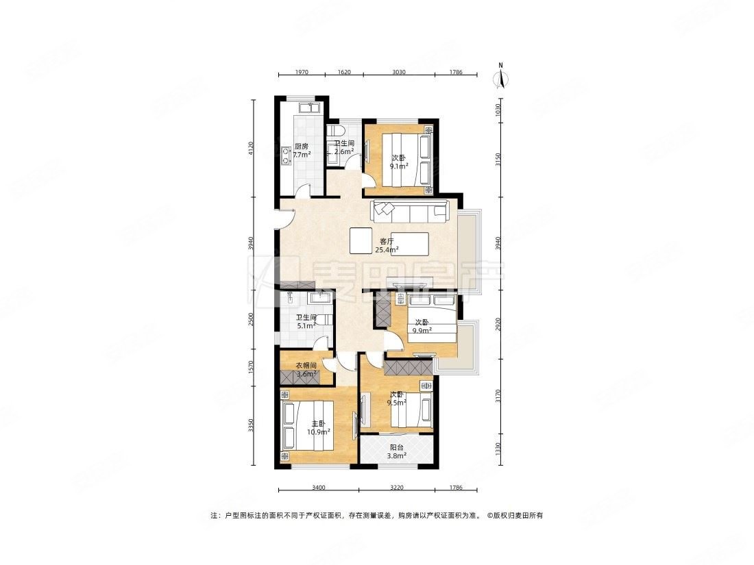 建发央玺二手房,950万,4室2厅,2卫,143.08平米-厦门安居客