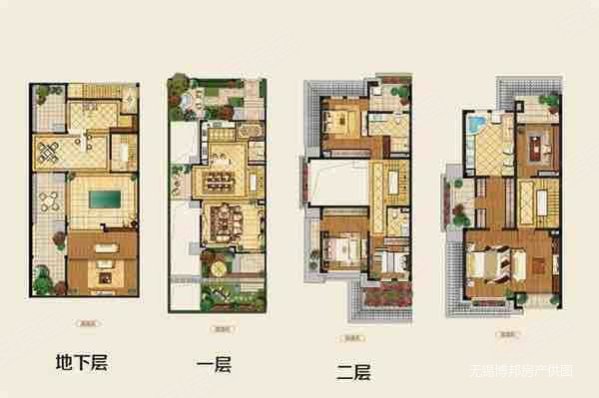 金科东方王府(别墅)5室2厅2卫310.08㎡南北580万