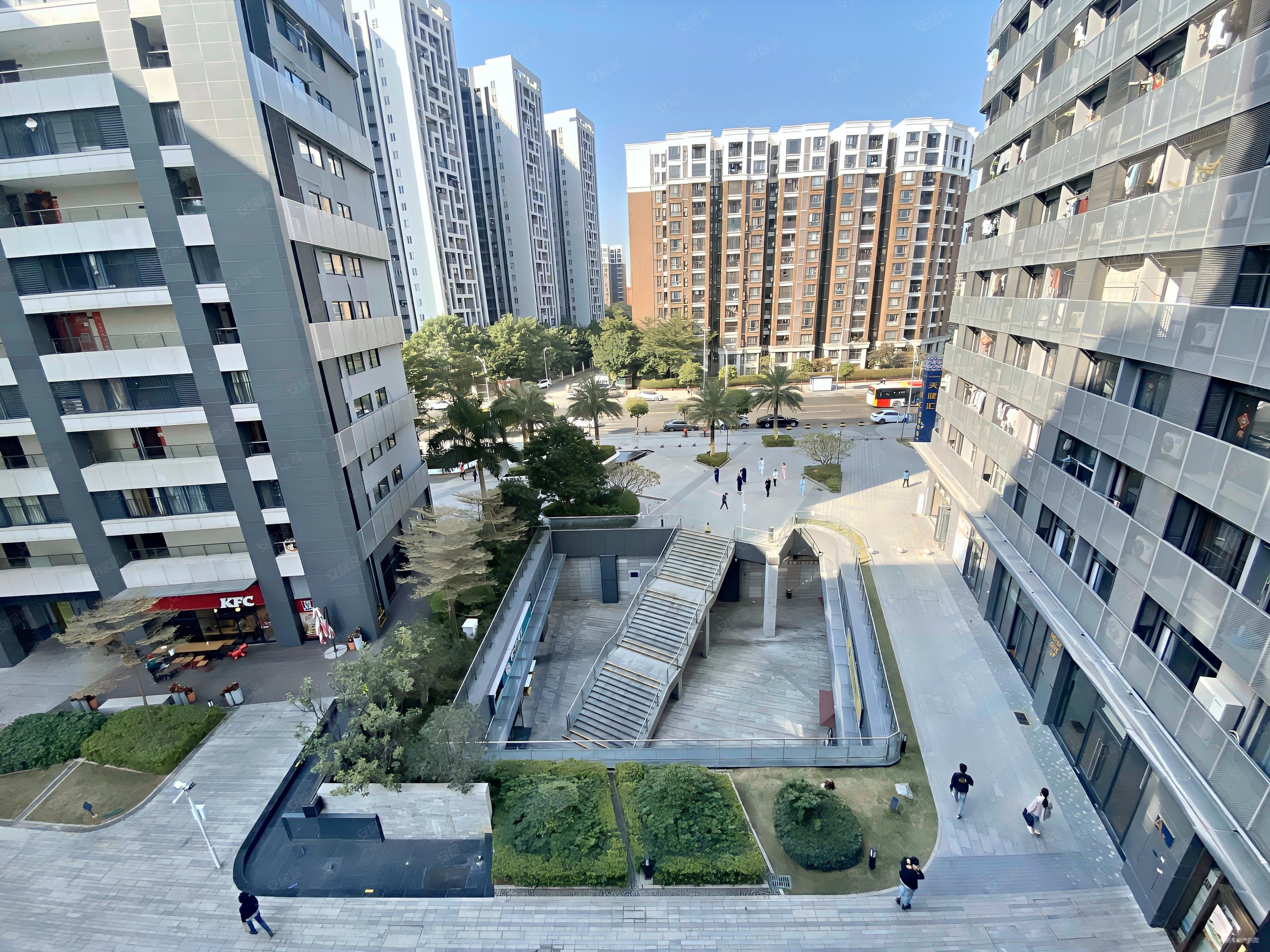 天健汇2室2厅2卫51.55㎡南北167万