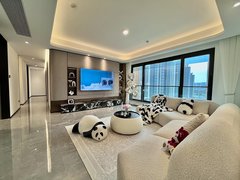 厦门湖里湖边水库片区建发湖畔九境 中式园林景 高端住宅多套豪华装修四房空房出租出租房源真实图片