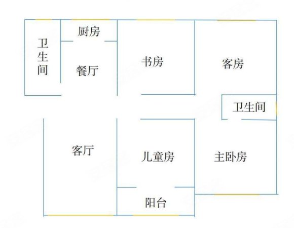 长干村4室2厅2卫135㎡南128万