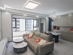榆林榆阳中赢文化商业广场夏州府97平米,拎包入住,带车位,年租2.2万出租房源真实图片