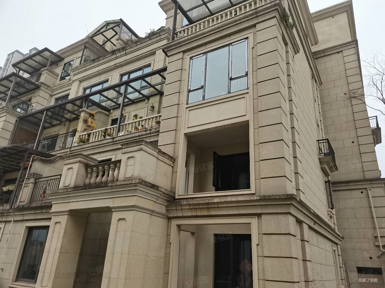 大渡口建桥恒大2加1现房叠拼别墅,带地下室花园80平直通车库,恒大麓山