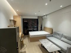 深圳罗湖洪湖罗湖晒布精装修奢华一房急租,押一付一民水民电拎包入住!出租房源真实图片