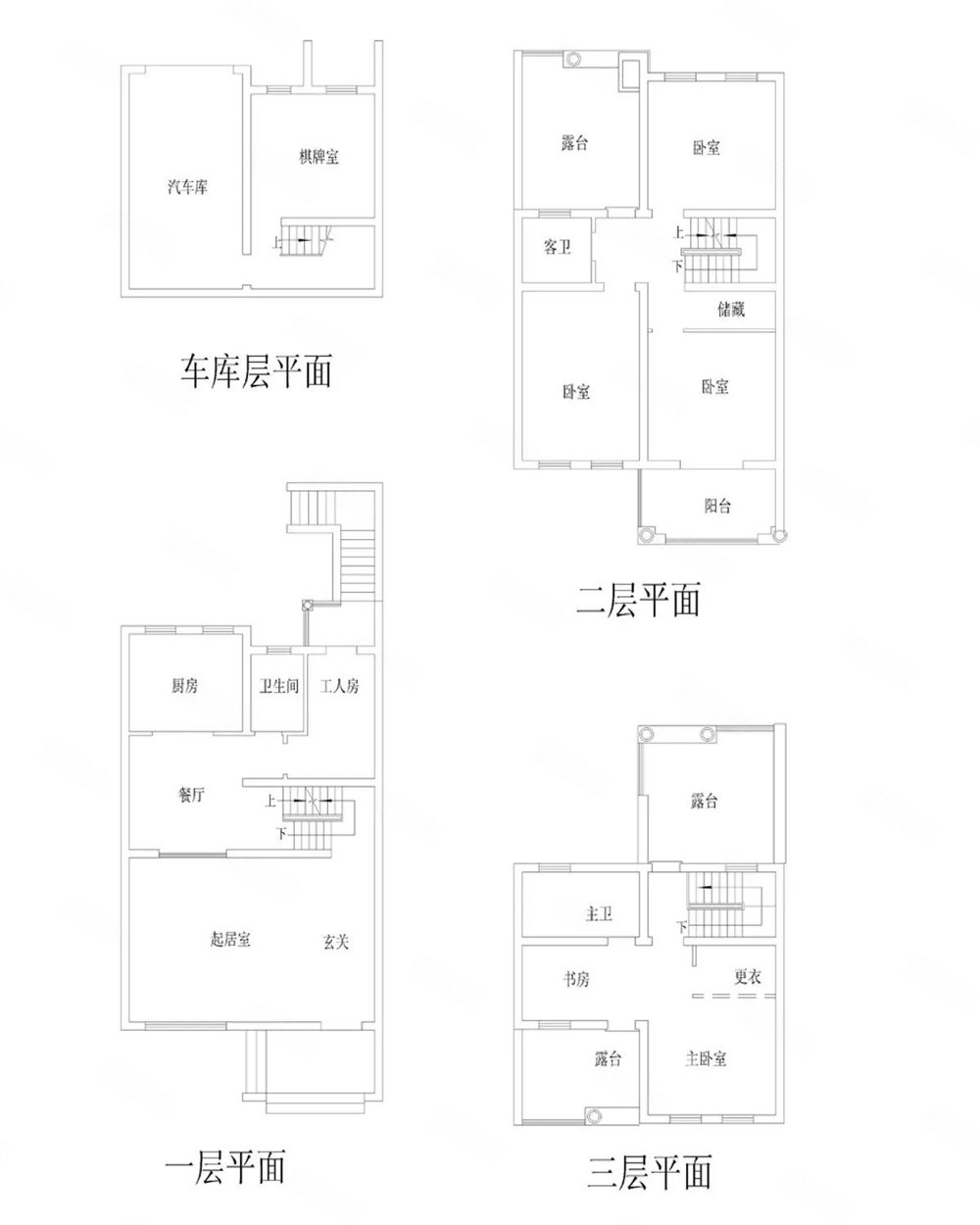 业主急售单价8000多联排别墅前后花园有车位