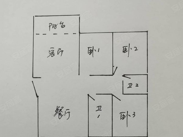 湖州吴兴八里店镇杏花苑多层复式,4房2卫,拎包入住,免费停车,免物业费。出租房源真实图片