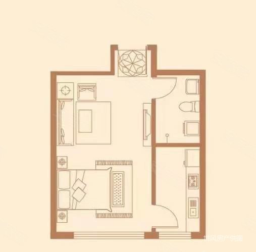 方兴新村2室1厅1卫60.78㎡南北20万