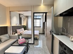 金华东阳东阳江北人民路，第一百货，卢宅附近温馨单间一室一厅850起 拎包入住出租房源真实图片