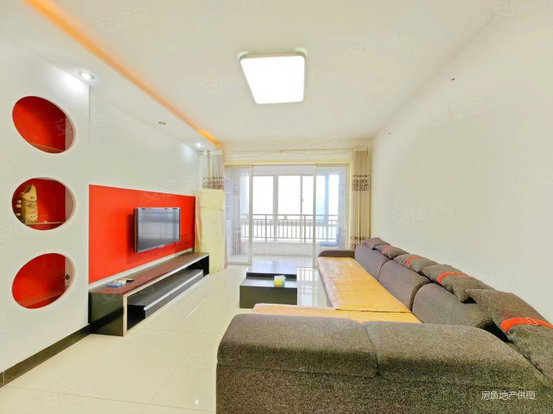 远离高架噪音朝东采光好客厅出阳台中间楼层有钥匙