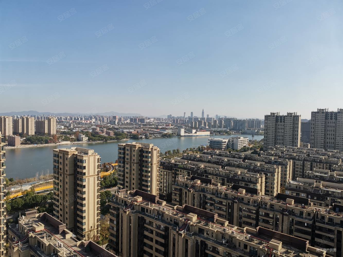 万象华府二期一线江景房540万看房有钥匙楼层好位置佳