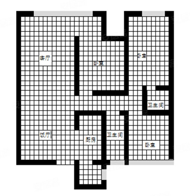 邦泰天著3室2厅2卫113㎡南北71万