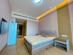 中懋天地酒店式公寓，一室纯南向，中央空调，免费健身，可短租。