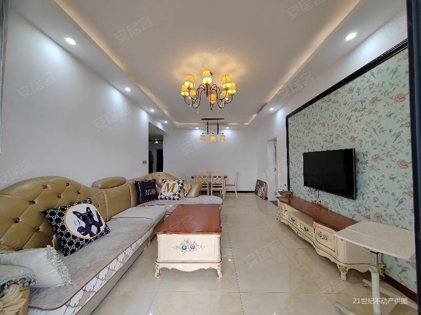 华泰福熙美邸2室2厅1卫89㎡南北53.6万